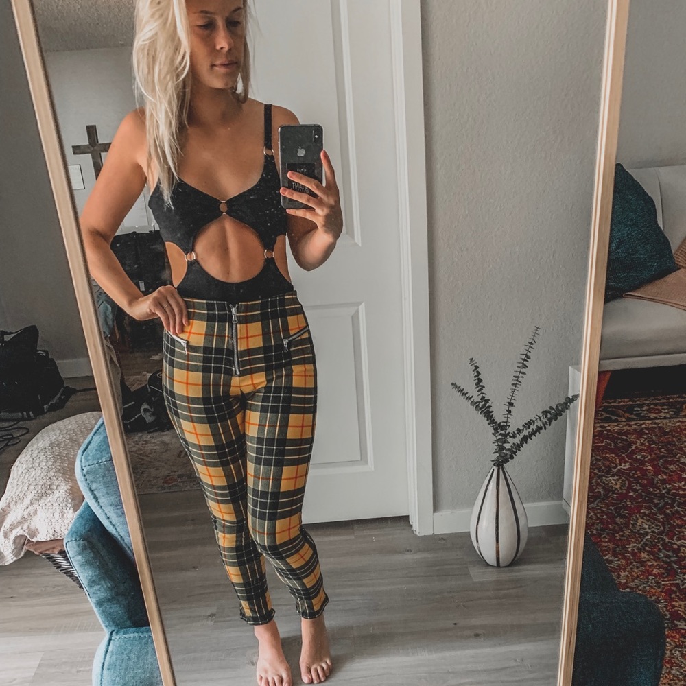 Plaid Pants